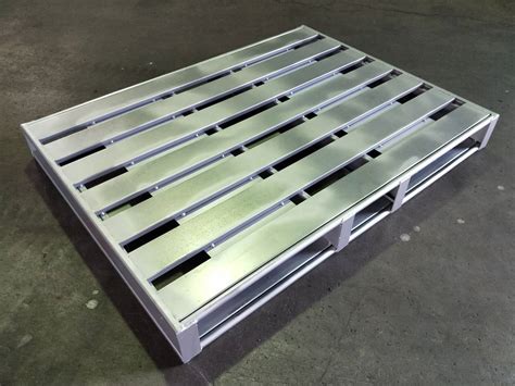 sheet metal pallets|galvanized steel pallets.